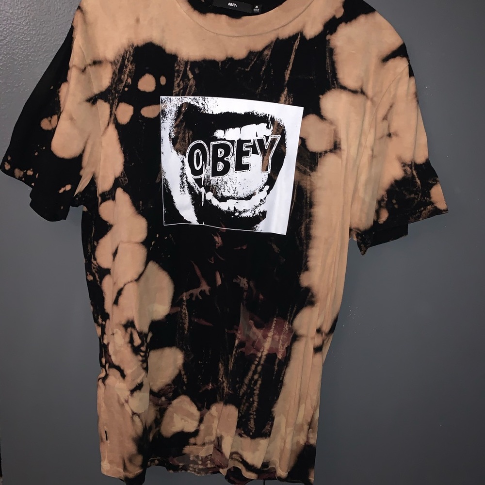 Bleched Obey Shirt